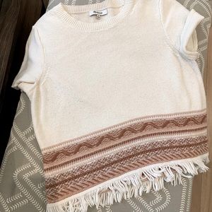 Madewell Cropped Tee Sweater